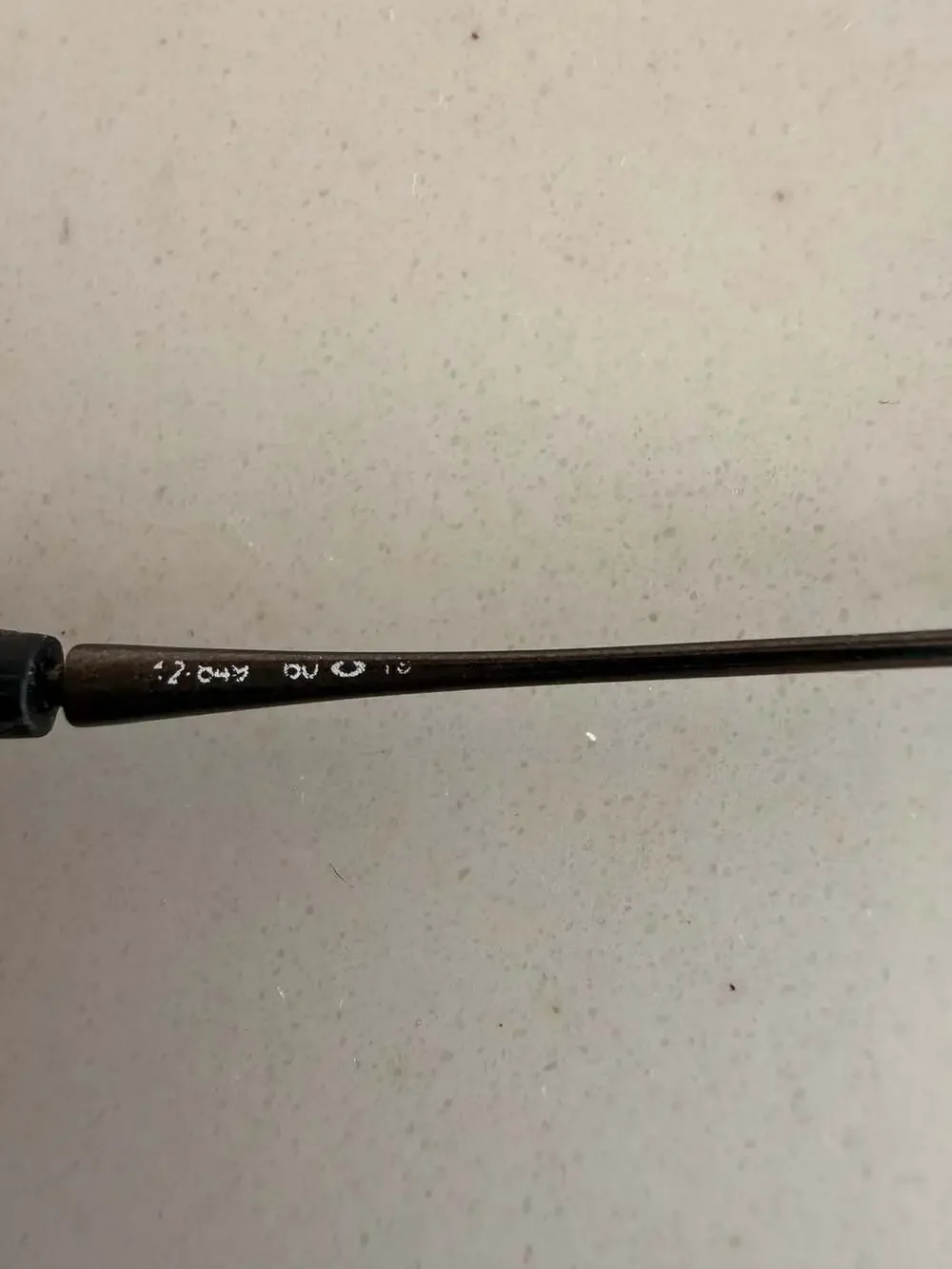 Oakley Whisker 12-849 Polarized Sunglasses Pewter Frame